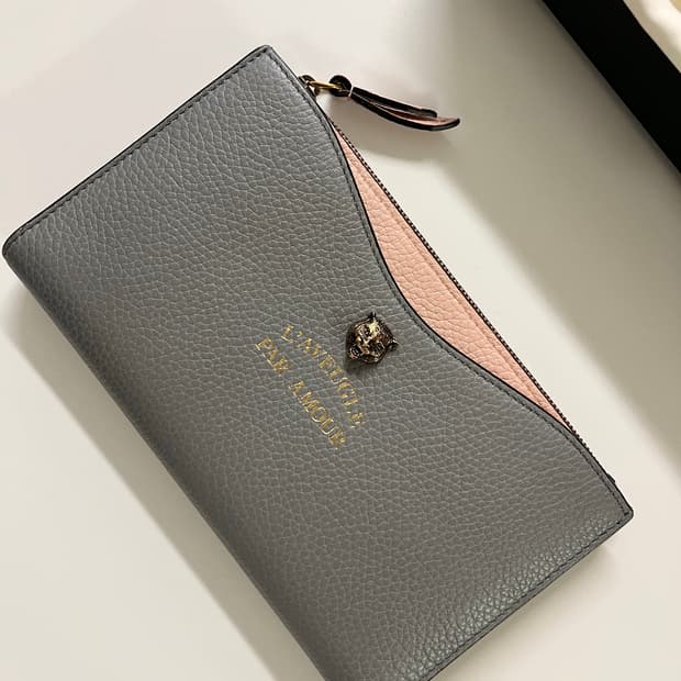 정품 구찌 장지갑 클러치