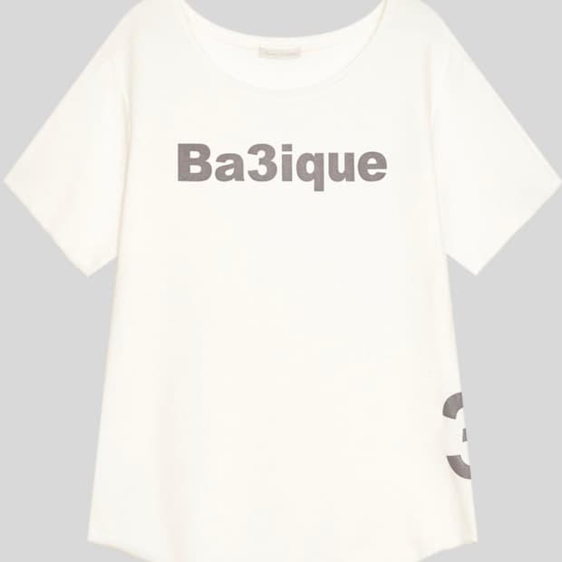 샵페어리 loose logo t-shirt (ivory)