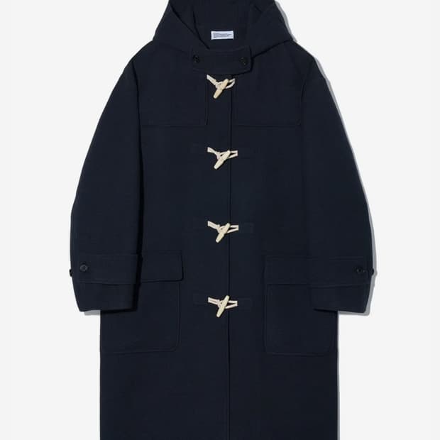 파르티멘토 오버사이즈 더플 롱 코트 네이비L