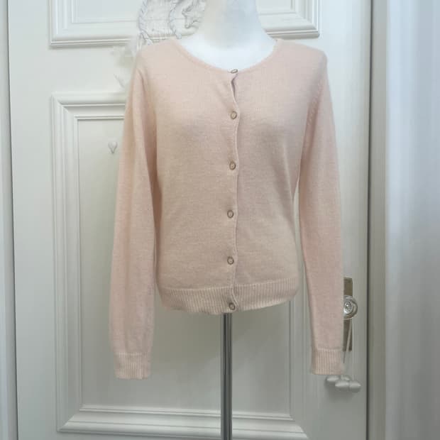 sheer coral soft basic cardigan(size-M)