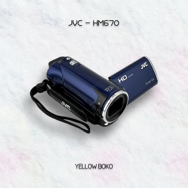 [💕미니미] JVC 켄우드 GZ-HM670 브이로그 비디오 캠코더