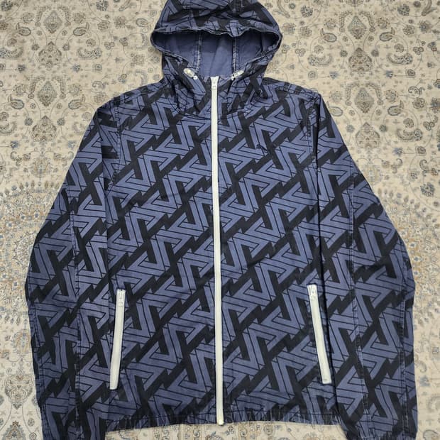 puma 푸마  기하학 패턴 후드자켓 S (크게나옴) (100-103)