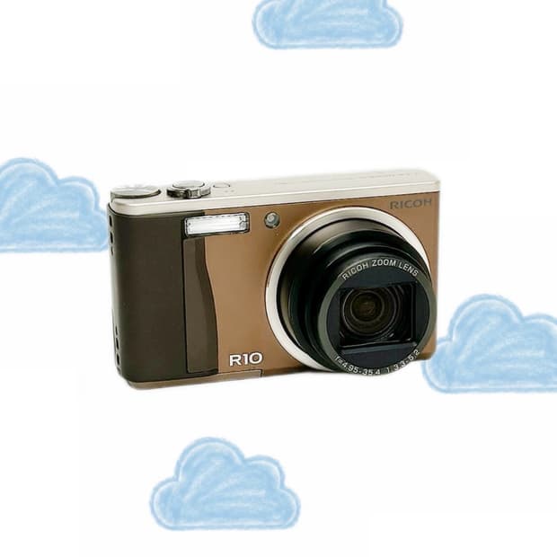 선물용추천!) 리코 r10 ricoh 빈티지 디카