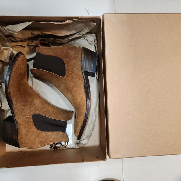 더블알엘 RRL 웨스턴 스웨이드 부츠 유일매물