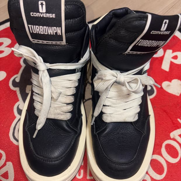 컨버스 다크쉐도우 터보웨폰 블랙/크림