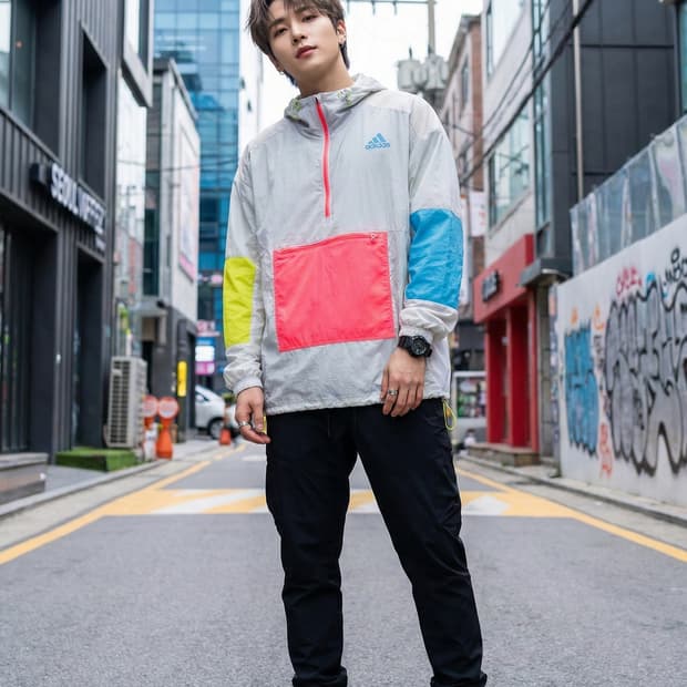 아디다스(Adidas) 어댑트 아노락 바람막이