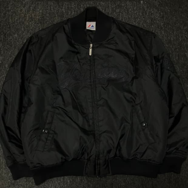 마제스틱 양키즈 자켓 올블랙