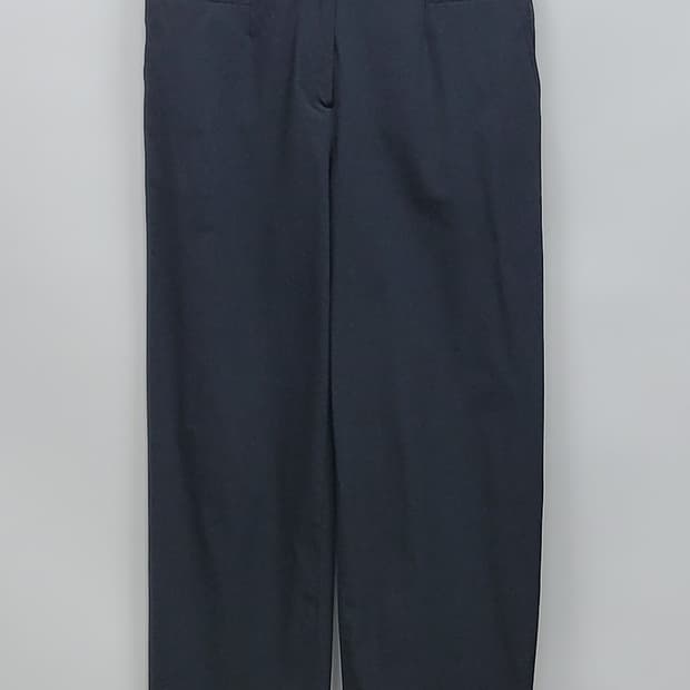 래트바이티 21SS 뒷밴딩 와이드핏 슬랙스 팬츠 / 여 64 블랙 
