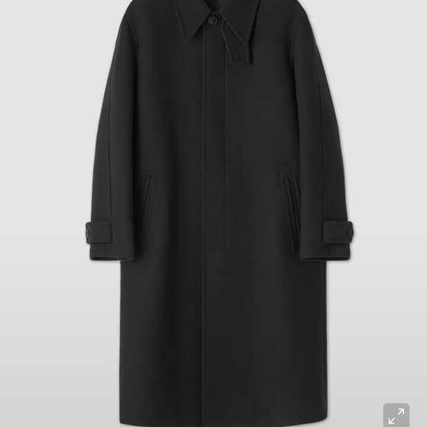 쿠어 MTR 발마칸 코트 (블랙) L 사이즈 팝니당