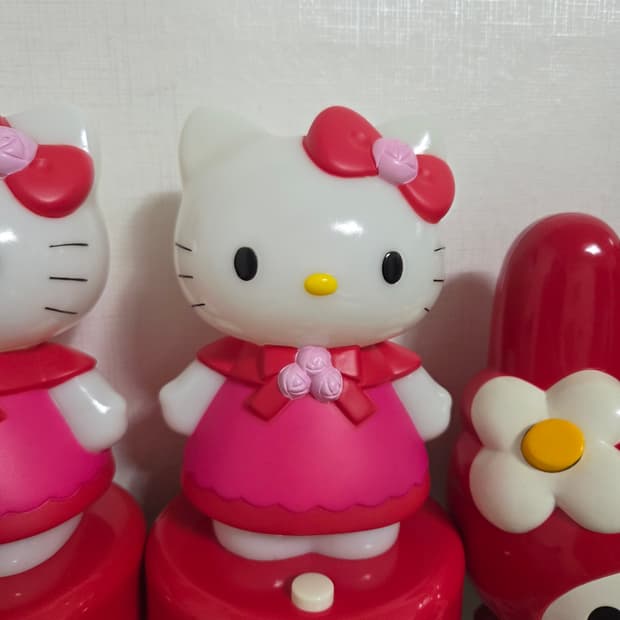산리오 고전키티 공주키티 드레스키티 조명 무드등