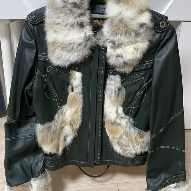 Ezili 산타모 레더자켓