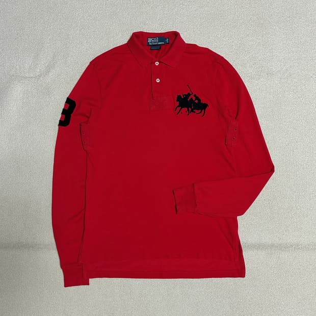 폴로 랄프 로렌 빅포니 긴팔 티셔츠