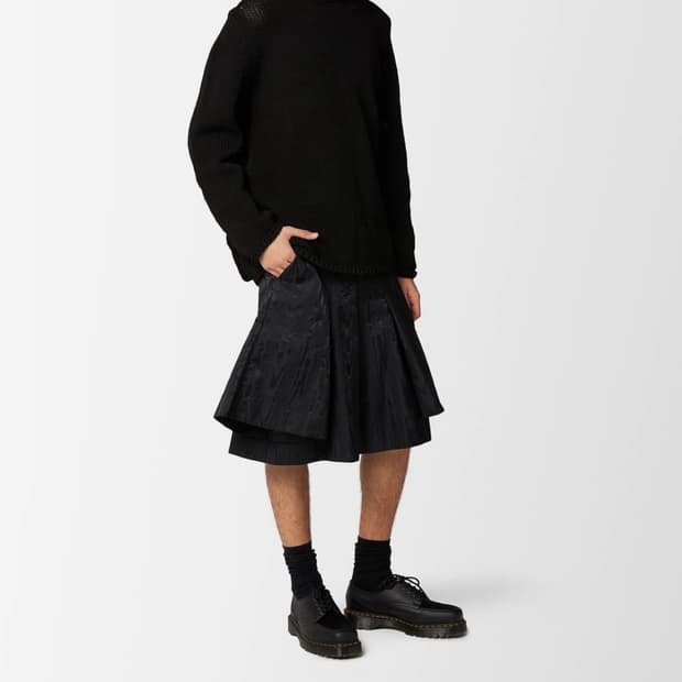 23fw 꼼데가르송 옴므플러스 버뮤다 팬츠