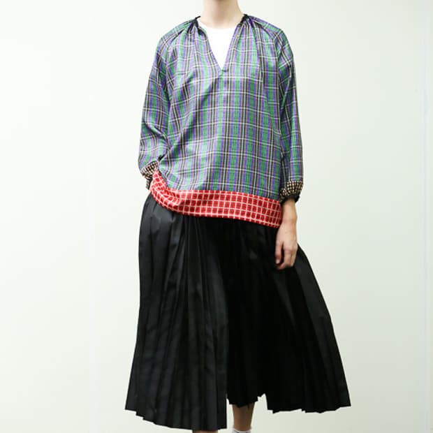 Mixed Pattern Blouse