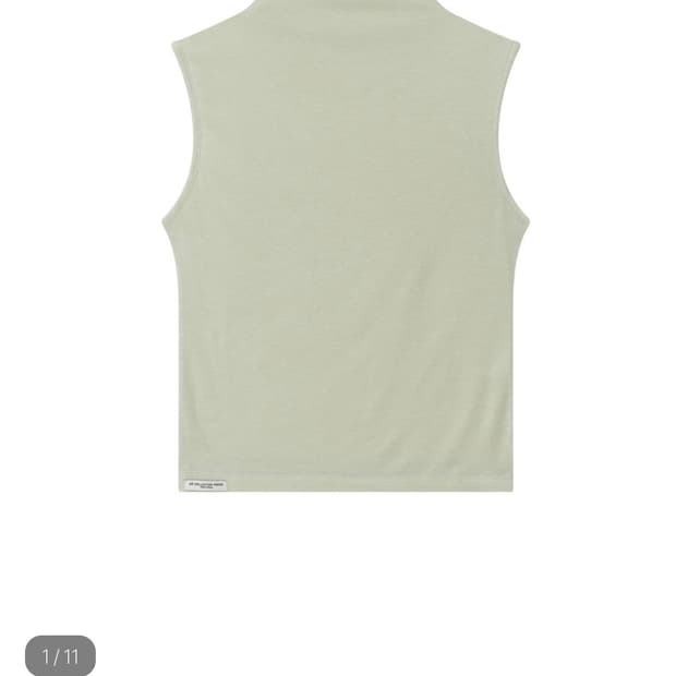 Mock Neck Sleeveless - Mint
