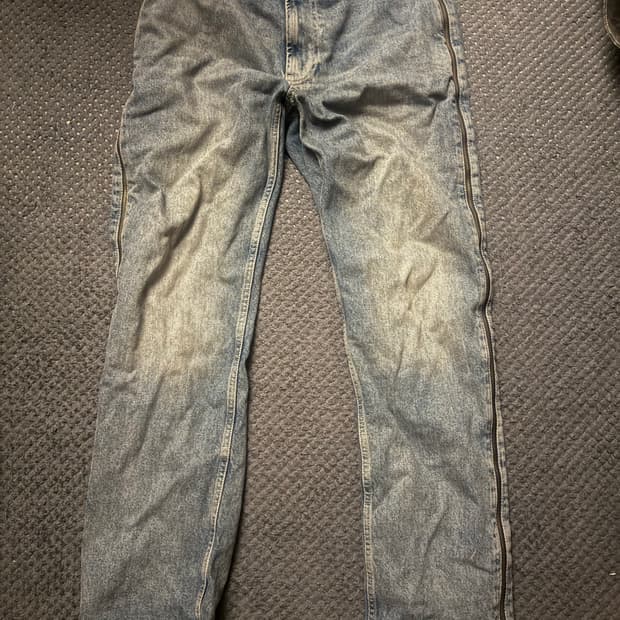 Zara side zipper pants