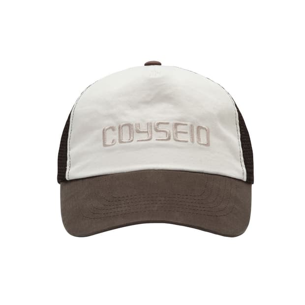 코이세이오 LOGO MESH CAP BROWN