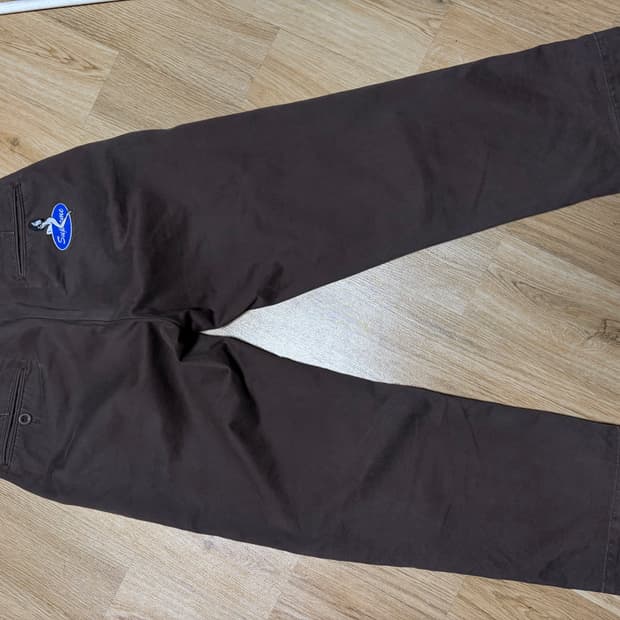 슈프림 핀업 치노 팬츠 브라운