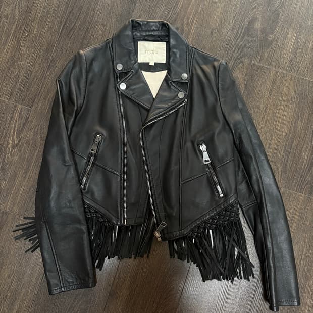 마쥬 가죽자켓