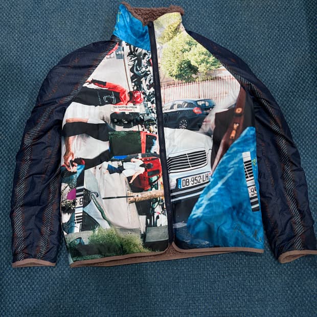 더뮤지엄비지터 리버시블 후리스