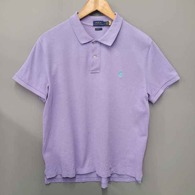 Polo Ralph Lauren 카라넥 PK 반팔 라벤더