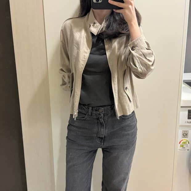 Margaret howell 베이지 린넨 자켓