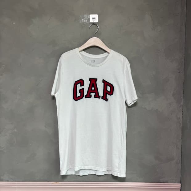 GAP 갭 로고 반팔 화이트