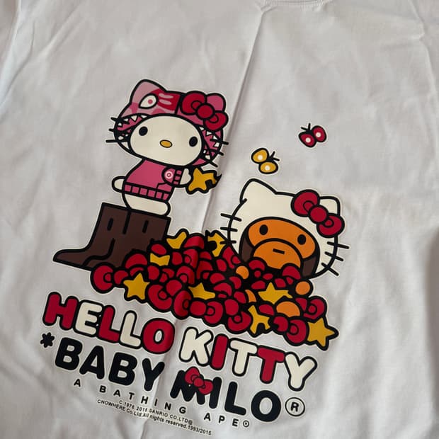 베이프 산리오 반팔 M