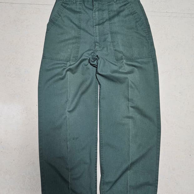 80's US Army OG-507 유틸리티 팬츠 (퍼티그팬츠)