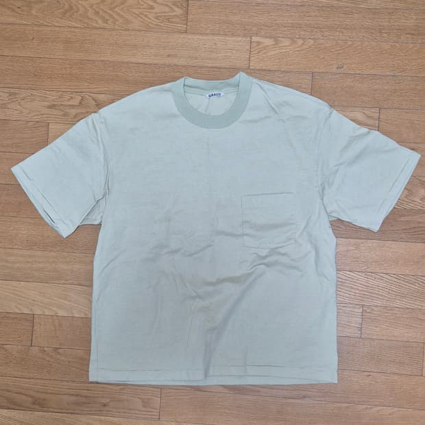 AURALEE 포켓 반팔 티셔츠 4