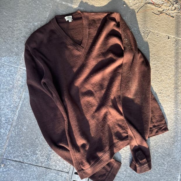 Calvin Klein V-neck Wool Knit