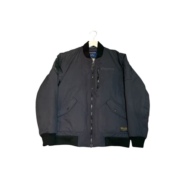 디스커버리 블루종 봄버 자켓 100사이즈