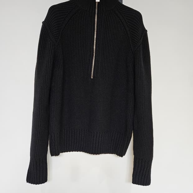 몽클레어 니트 하프집업