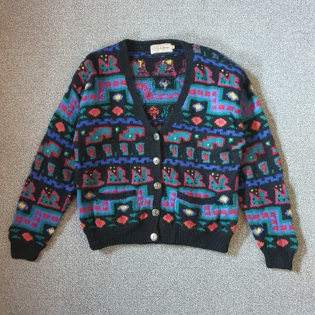 80s L.L Bean 가디건 no.11