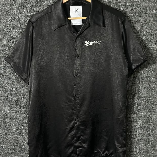X:Ordinary 검정 반팔 셔츠 50