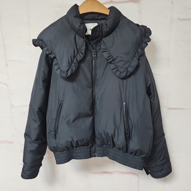 에스제이 세일러 후드 패딩 자켓