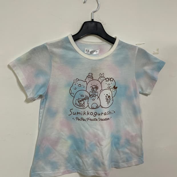 산엑스 타이다티 반팔 티셔츠