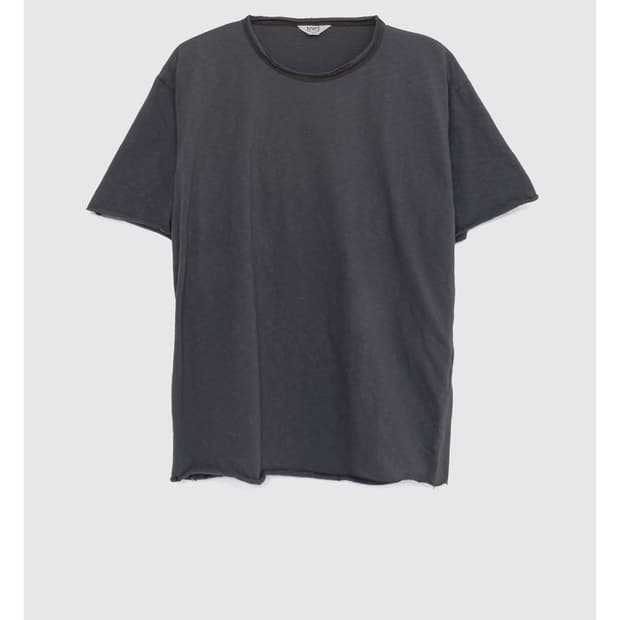 NWT 로우 엣지티 챠콜 M