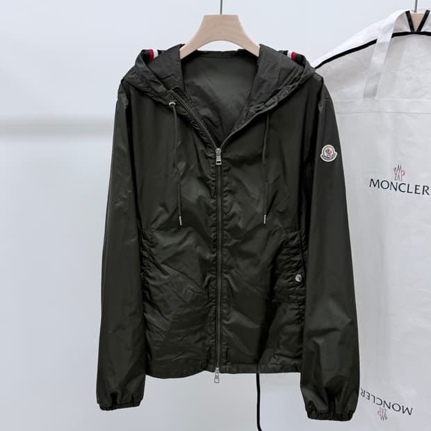 [S+급/3] 몽클레어 그림퍼스 바람막이 자켓 카키