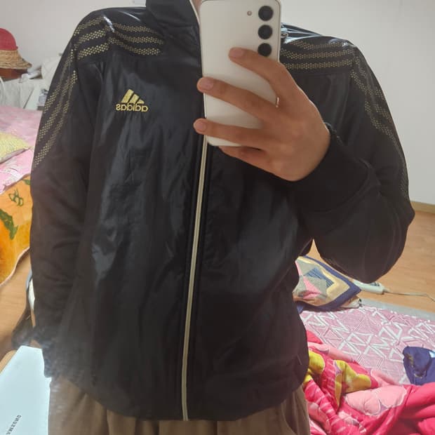 아디다스 B2B 니트 블랙 골드라인 트랙탑 져지 2011년식 져지구형