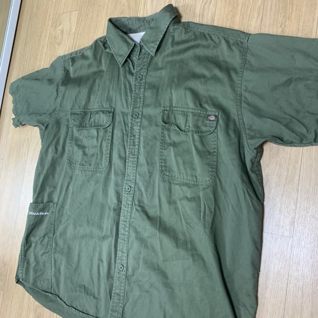 2XL) Dickies 디키즈 워크 반팔셔츠