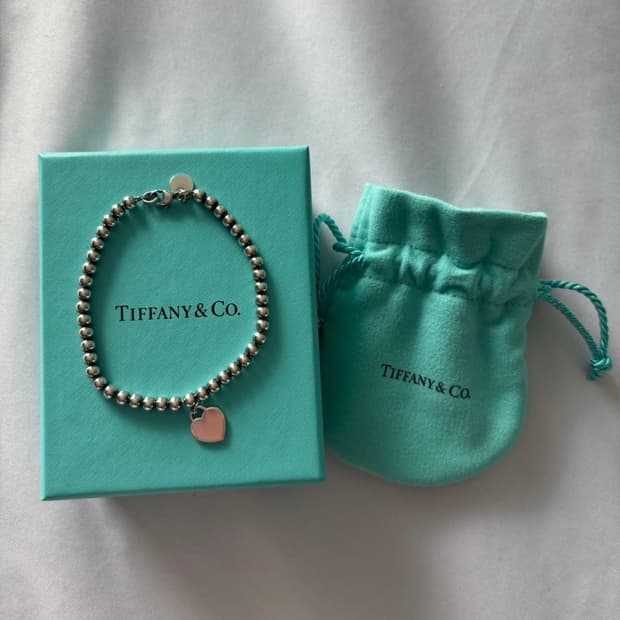 티파니앤코 리턴투티파니 팔찌 핑크 S