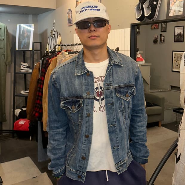Denim Supply 3-type washed denim jacket