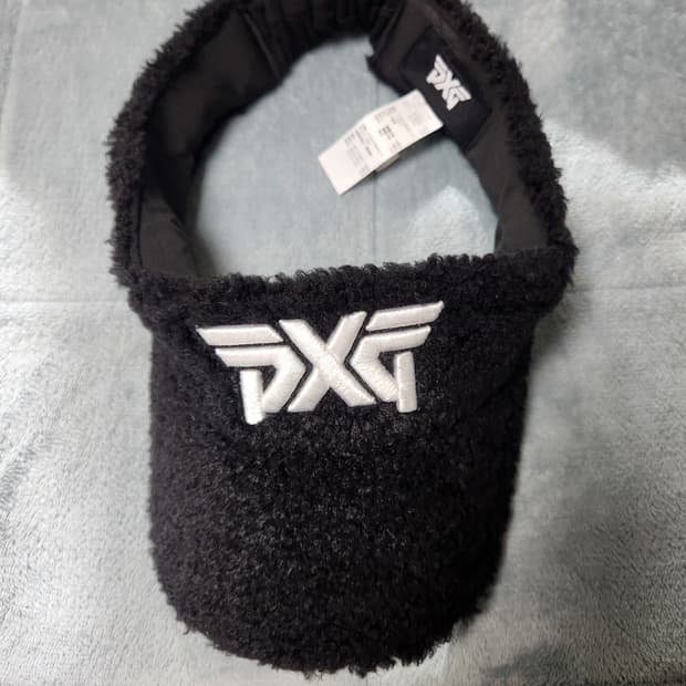 PXG 블랙 뽀글이 골프 썬캡 FREE