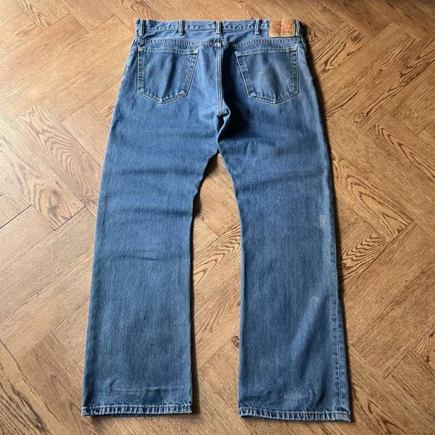 [40]리바이스 517 미디엄블루 플레어진 F8