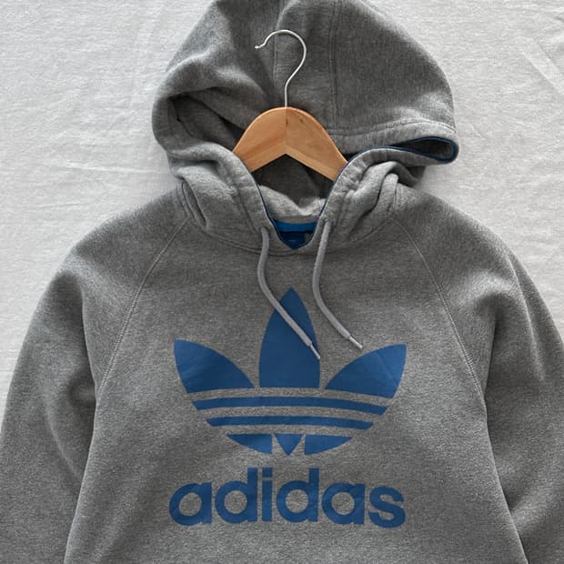 아디다스 올드스쿨 빅로고 후드 95