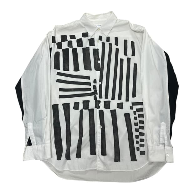 Comme des Garçons 스트라이프 라인 셔츠 