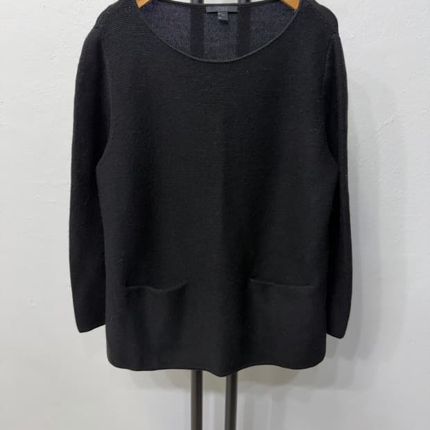 정품) COS 코스 여성 블랙 니트 M