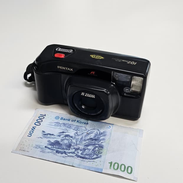 작례O 대표 아이콘 펜탁스 iq zoom 60 데이트 필름카메라 빈티지 