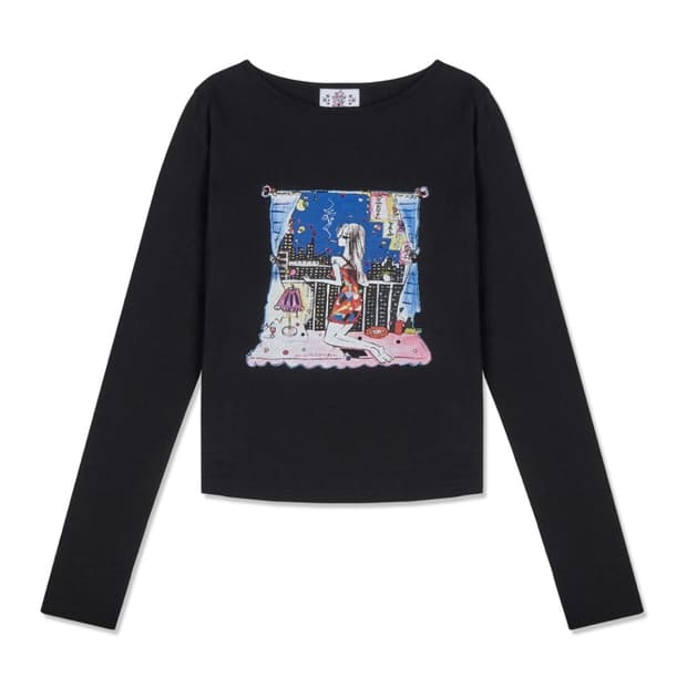 MOMENTEL t-shirt black